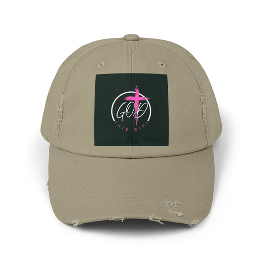 Faith-Inspired Distressed Unisex Cap