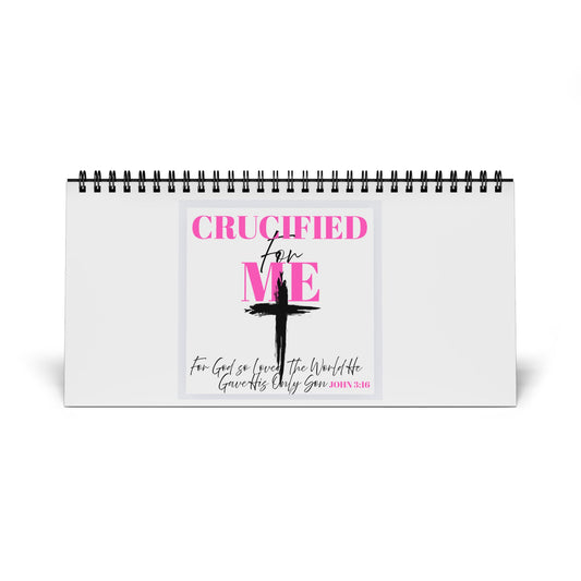 Inspirational Desktop Calendar 2026 - Faith-Based Design