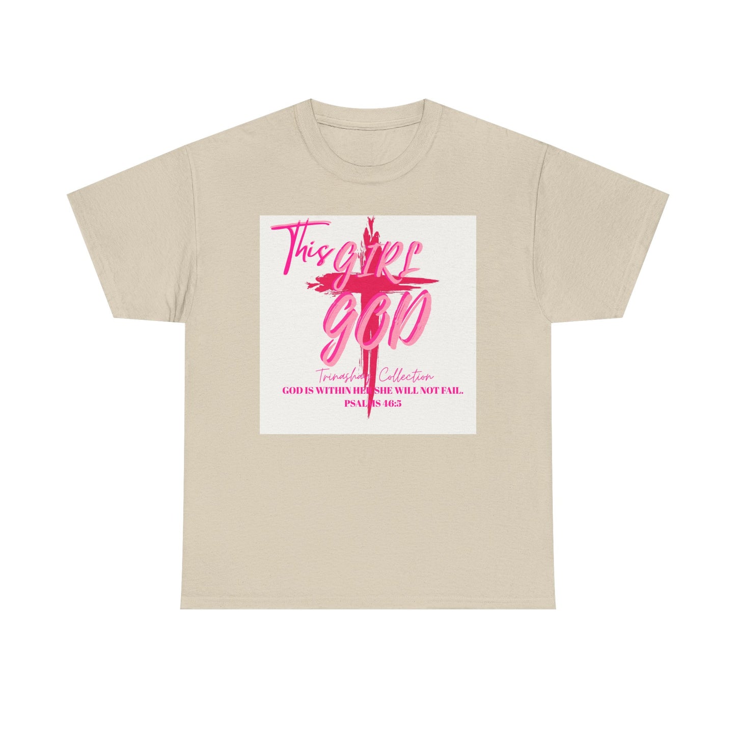 Copy of Faith-Inspired Unisex Heavy Cotton Tee - God is Good Design