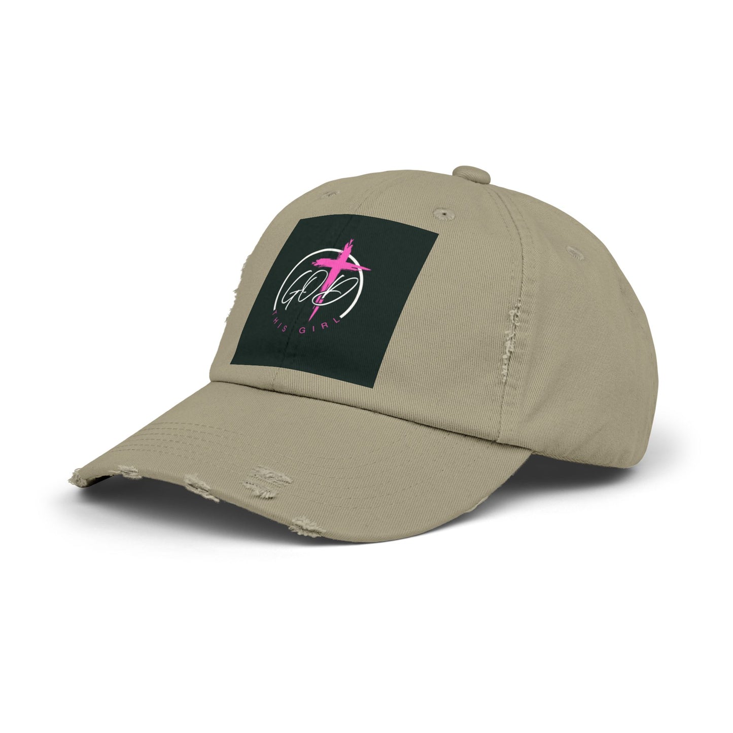 Faith-Inspired Distressed Unisex Cap