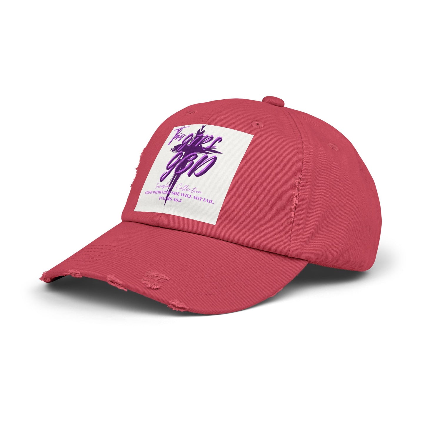 Copy of Copy of Faith-Inspired Distressed Unisex Cap