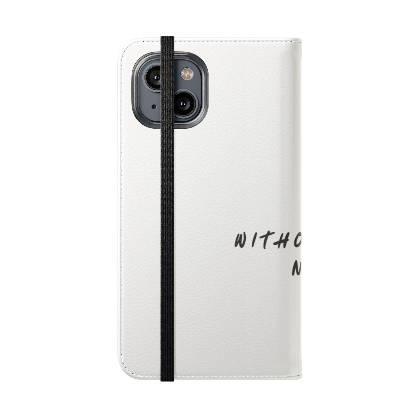 Faith-Inspired Flip Case with Christian Quote