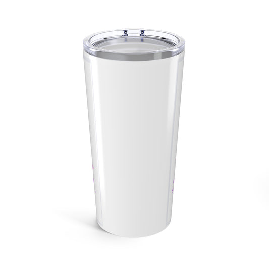 20oz Insulated Tumbler — "This Girl Got to Fly" Inspirational Cross Design