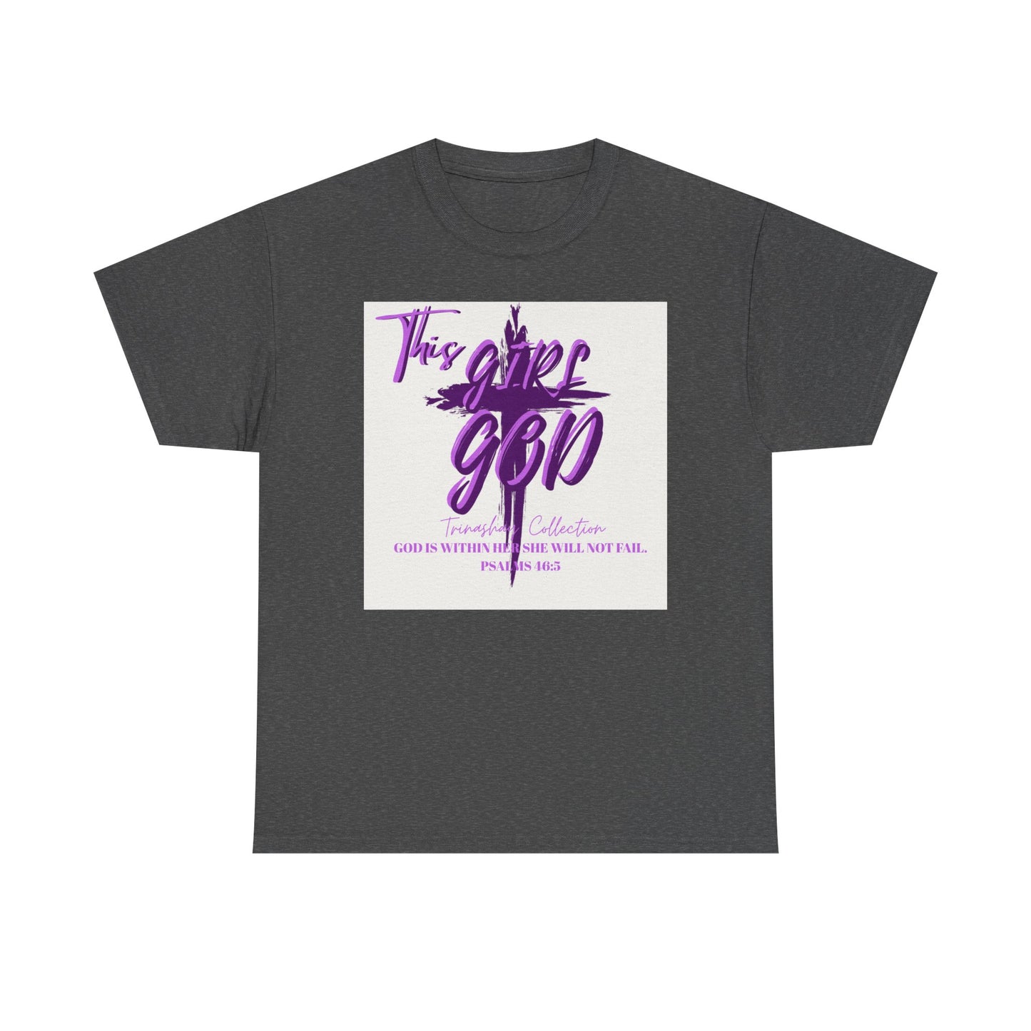 Copy of Copy of Faith-Inspired Unisex Heavy Cotton Tee - God is Good Design