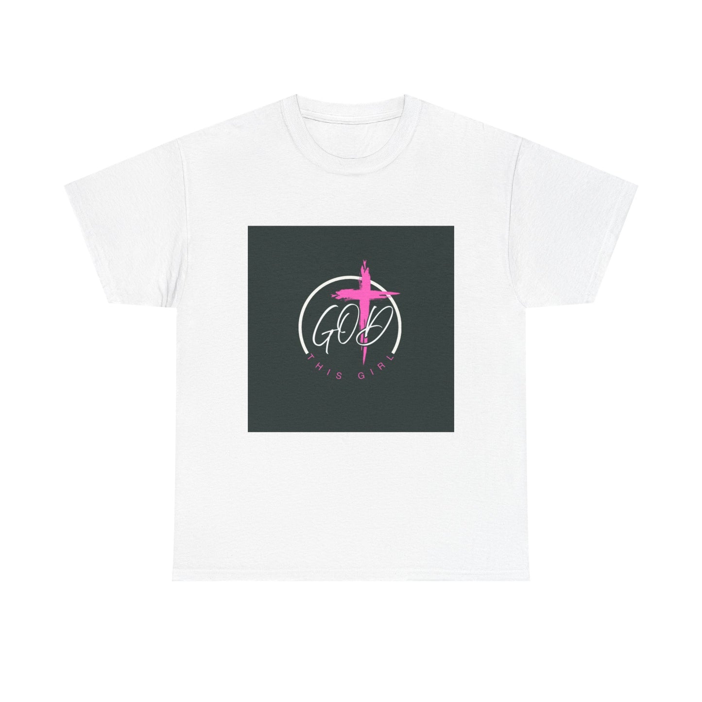 Faith-Inspired Unisex Heavy Cotton Tee - God is Good Design