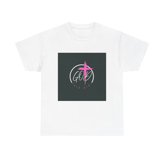 Faith-Inspired Unisex Heavy Cotton Tee - God is Good Design