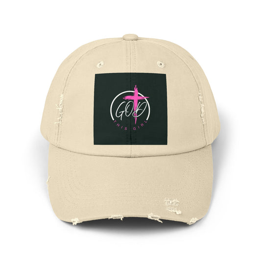Faith-Inspired Distressed Unisex Cap