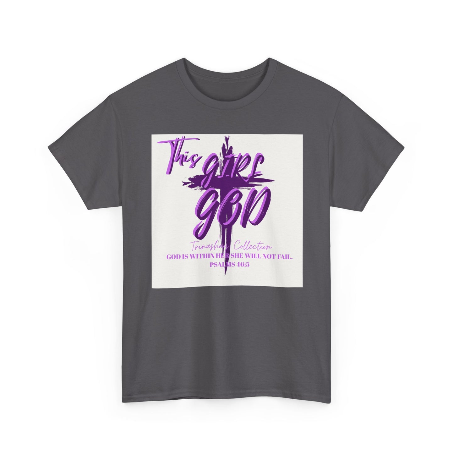 Copy of Copy of Faith-Inspired Unisex Heavy Cotton Tee - God is Good Design