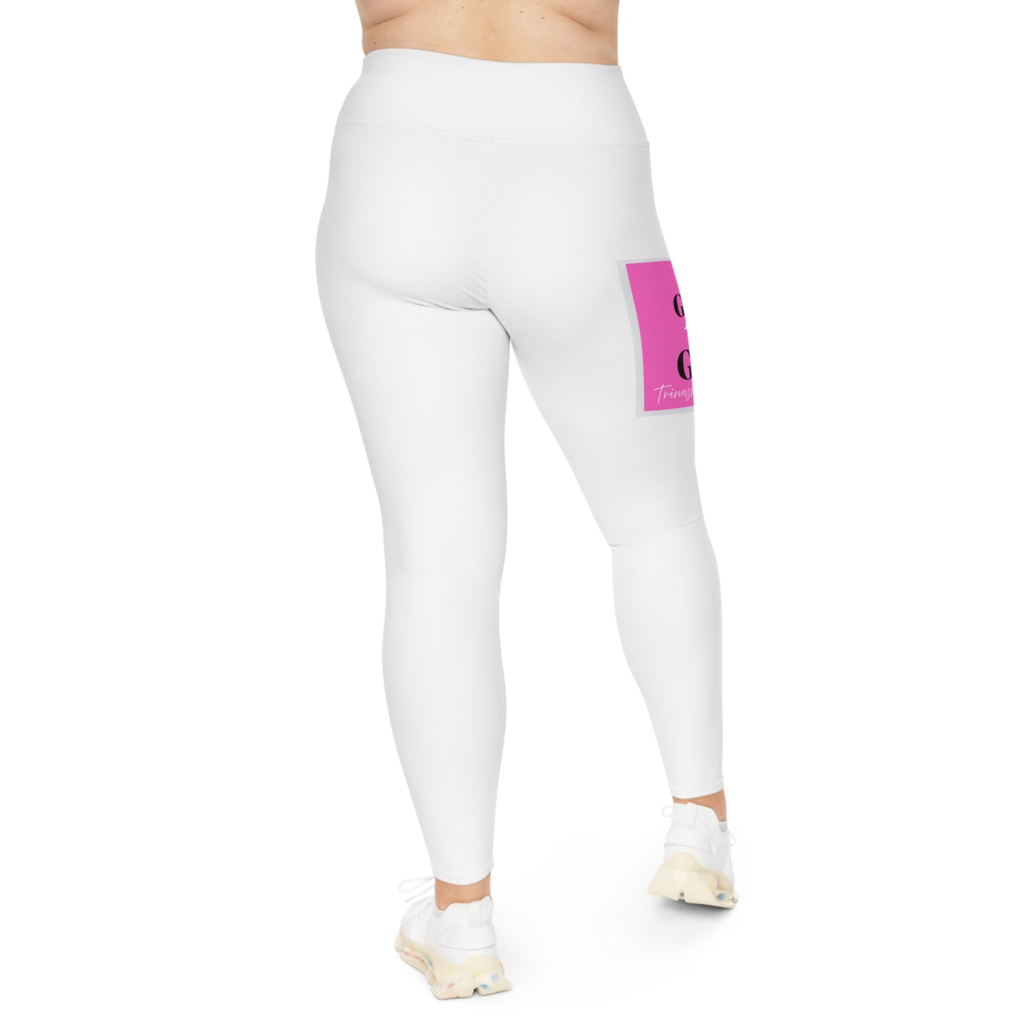 Plus Size Motivational Leggings for Confident Style