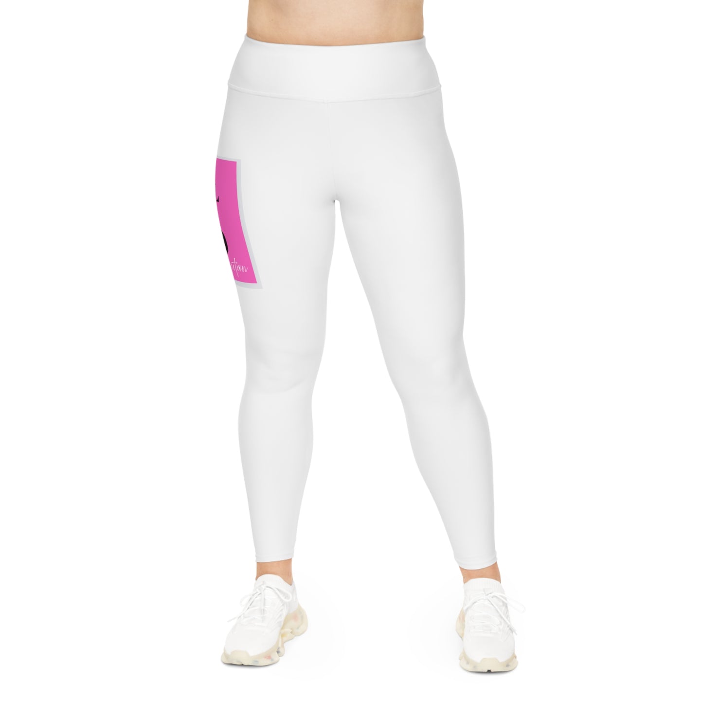 Plus Size Motivational Leggings for Confident Style