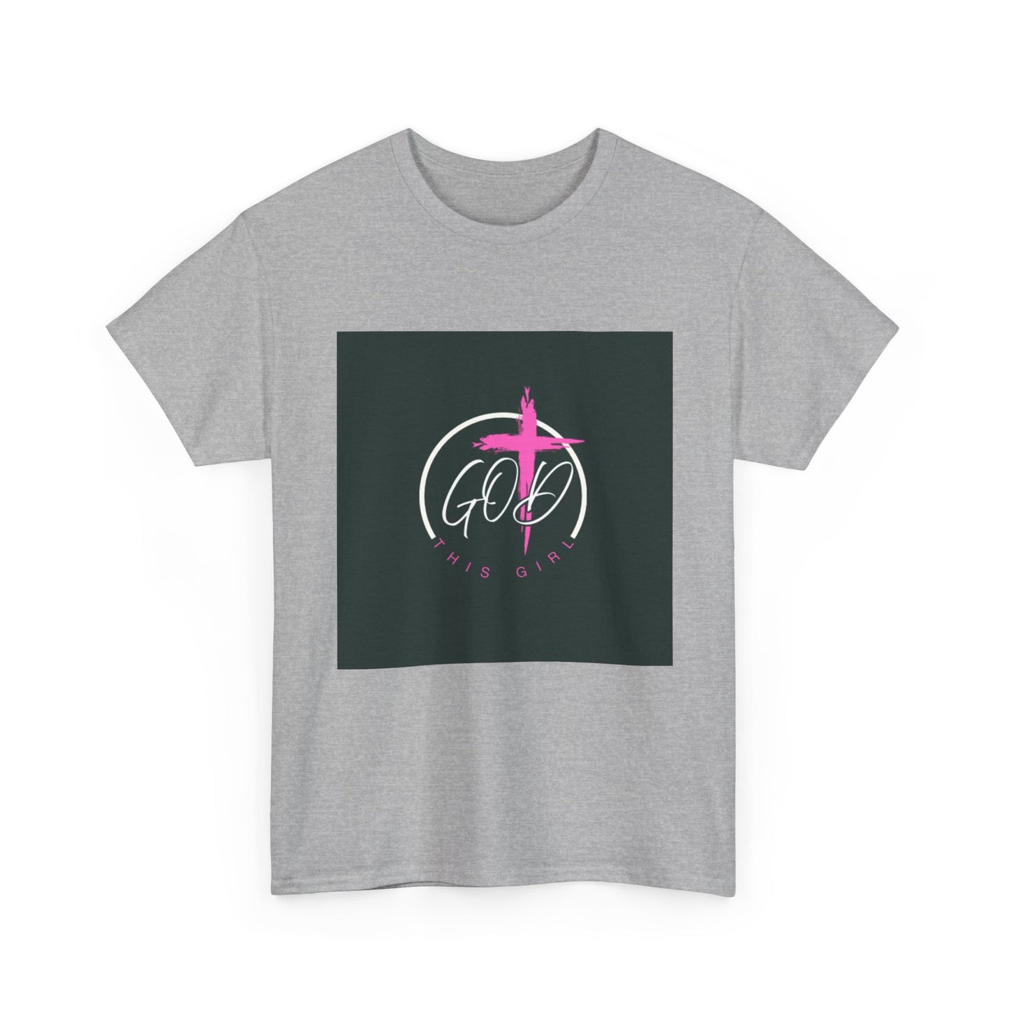 Faith-Inspired Unisex Heavy Cotton Tee - God is Good Design